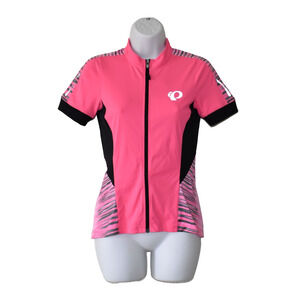 A5 NWT PEARL IZUMI Pink Rush Elite Pursuit Short Sleeve Cycling Jersey Sz M $100
